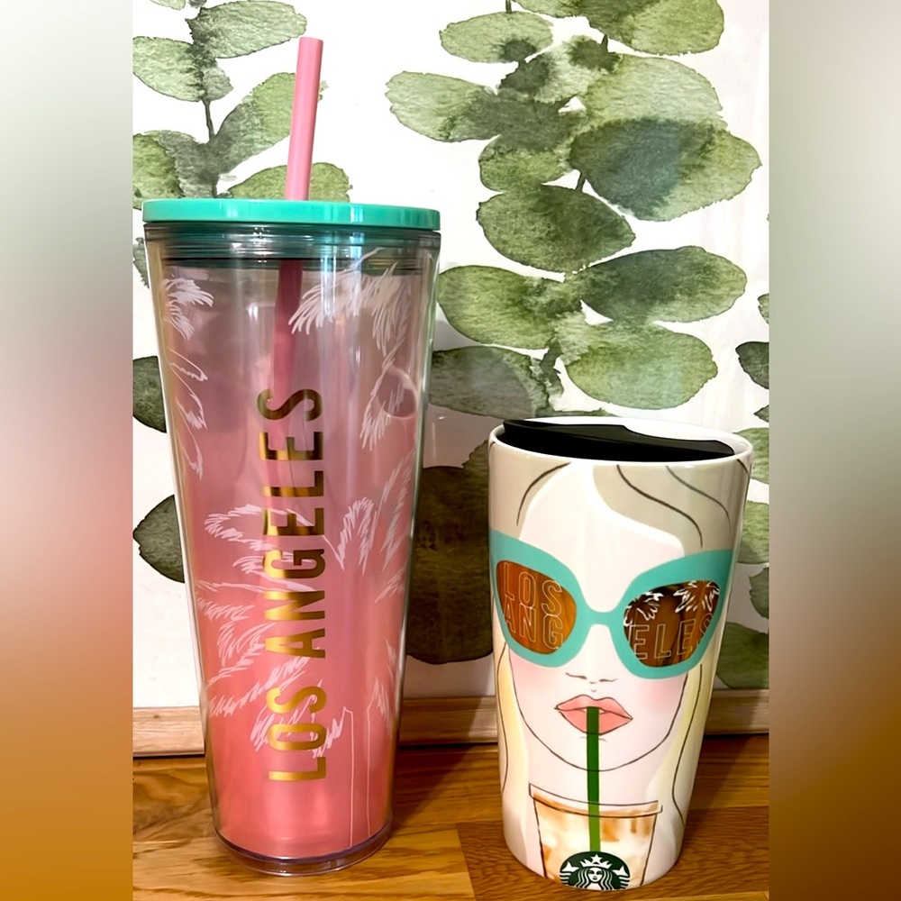 Starbucks Los Angeles set of 2
